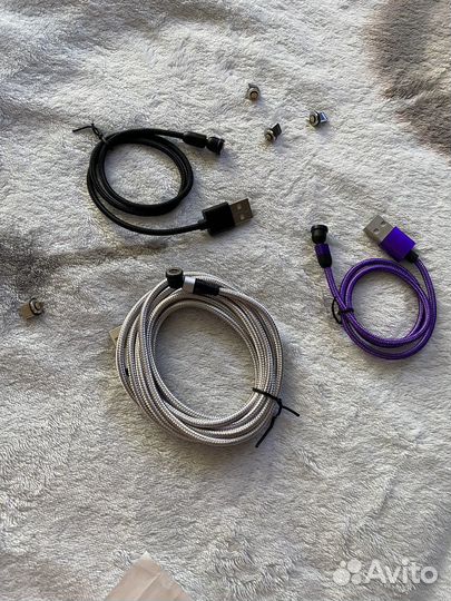 Магнитная зарядка 5pin и штекер 1pin