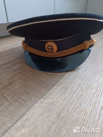 Фуражка вмф черная