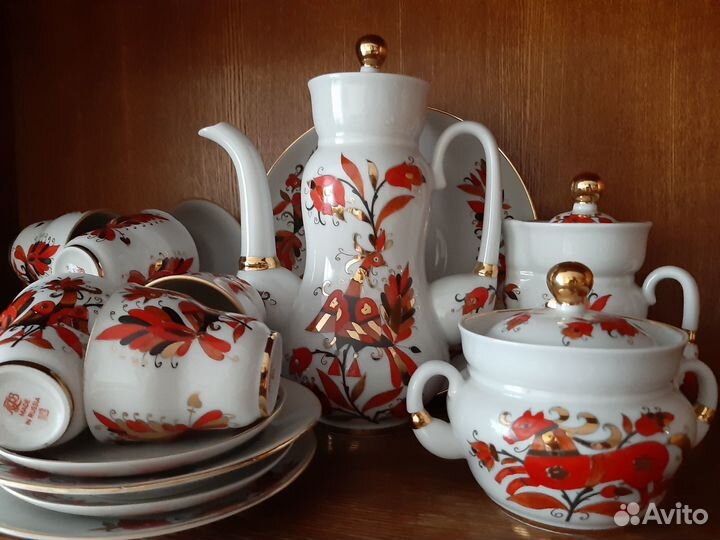 Кофейный сервиз лфз Щедрая осень