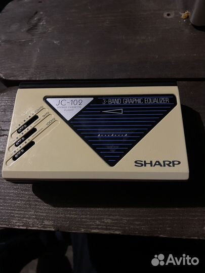Кассетный плеер sharp