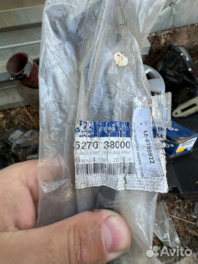 Рычаг hyundai sonata задний продольный лев прав