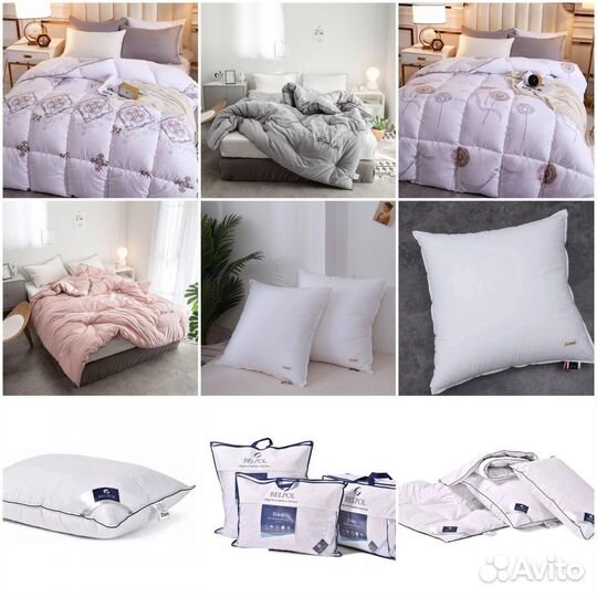 Комплекты постельного, одеяла,подушки,пижамы
