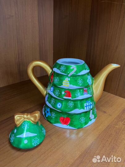 Заварочный чайник Елка новый