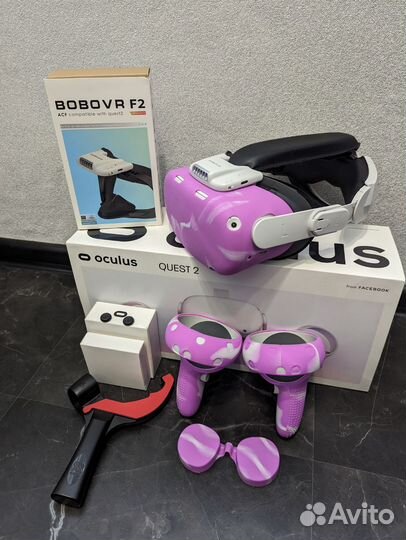 Oculus Quest 2 256GB Bobo F2,Kiwi Design,Силикон