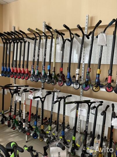 Трюковые самокаты kms, teach team, yezz, flamina