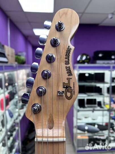 Электрогитара G&L Tribute asat Classic Tobacco Sun