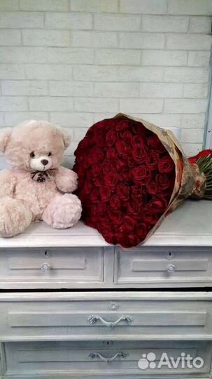 Цветы розы букет