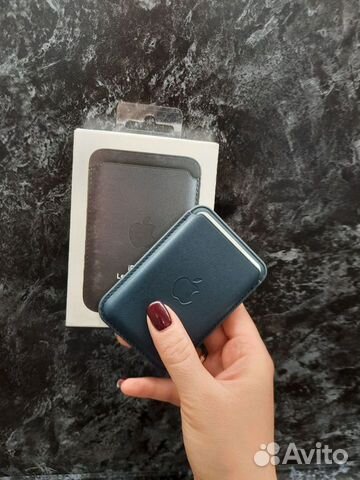 Картхолдер Leather Wallet Magsafe iPhone анимация