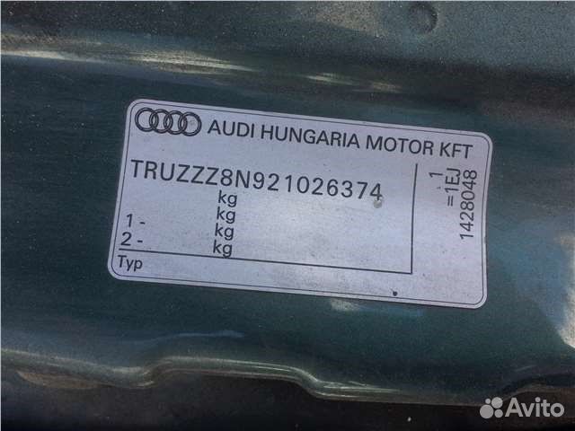 Разбор на запчасти Audi TT