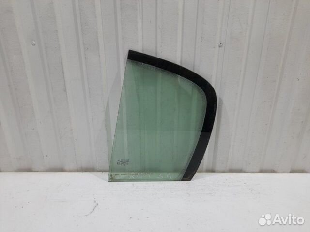 Стекло двери задней левой (форточка) Renault