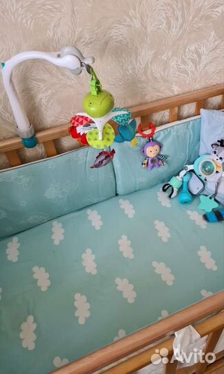 Бортики в детскую кроватку