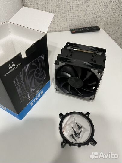 Кулер CyberComp S120D black 135W 2 FAN