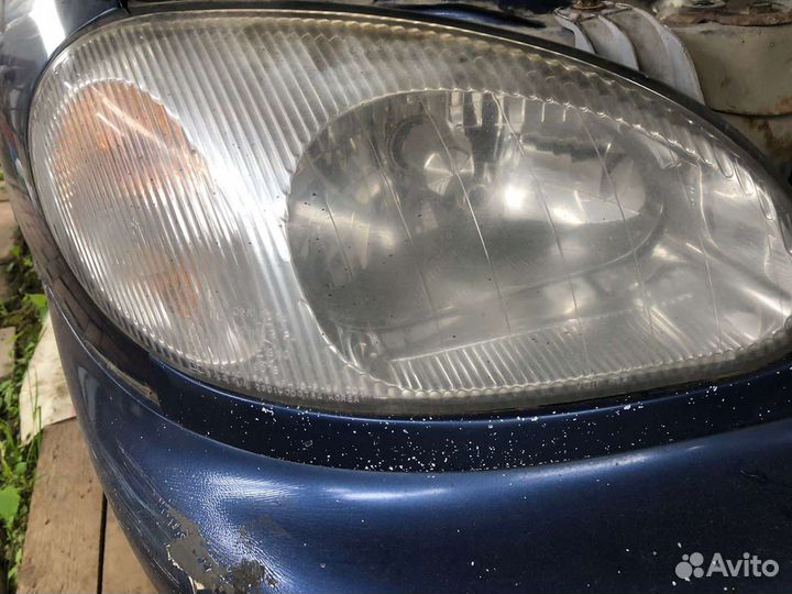 Передние фары на chevrolet lanos