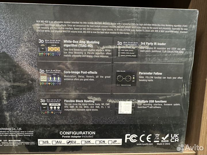 Nux MG-400 Процессор эффектов (новый)
