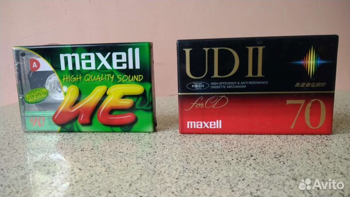 Две Хром кассеты Maxell