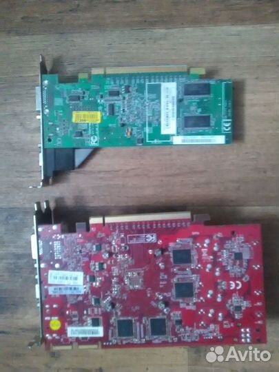 Видеокарты PCI и AGP