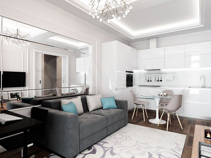 2-к. квартира, 59,4 м², 18/24 эт.