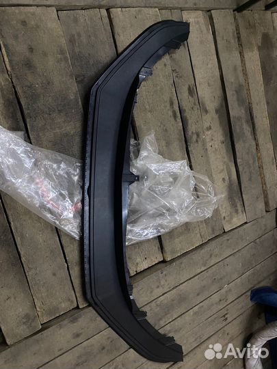 Губа на бампер volkswagen polo