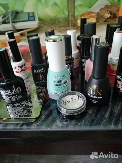 Гель лак для ногтей, сушилка, аппарат, подставка