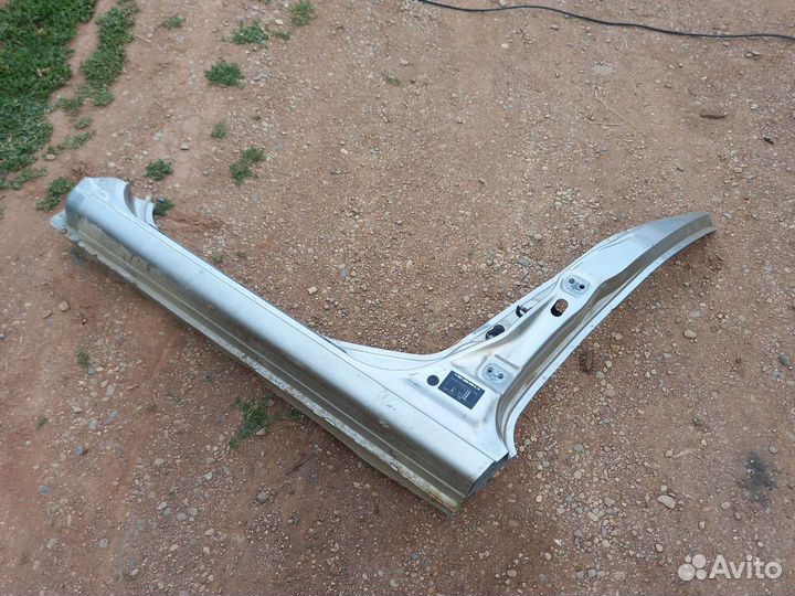 Порог левый со стойкой nissan almera classic