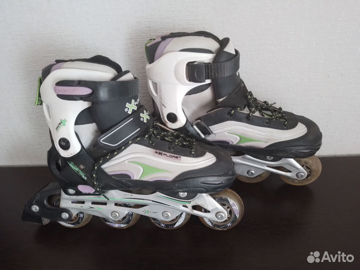 Ролики раздвижные фирмы Explore размер 36-39