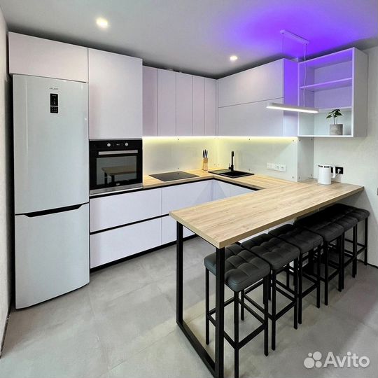 Кухонный гарнитур угловой на заказ