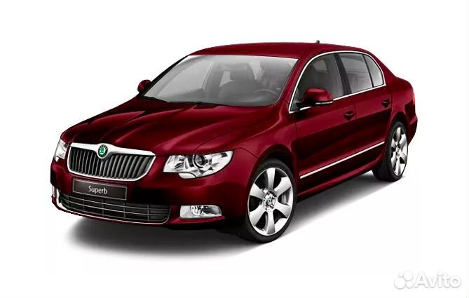 Стекло фары skoda SuperB (2008-2013), шт