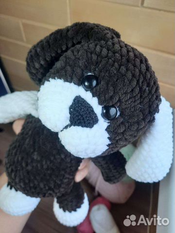 Собачка / Вязаные игрушки / Ручная работа