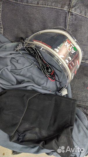 Снегоходный шлем AiM JK906, белый