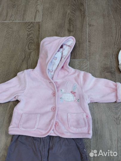 Детская одежда для девочек пакетом 56 62