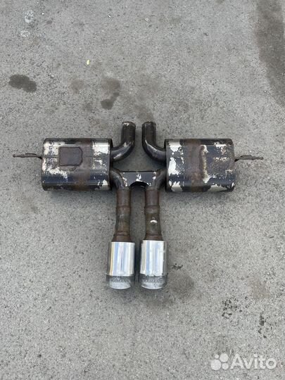 Выхлоп Hamann BMW X5-X6