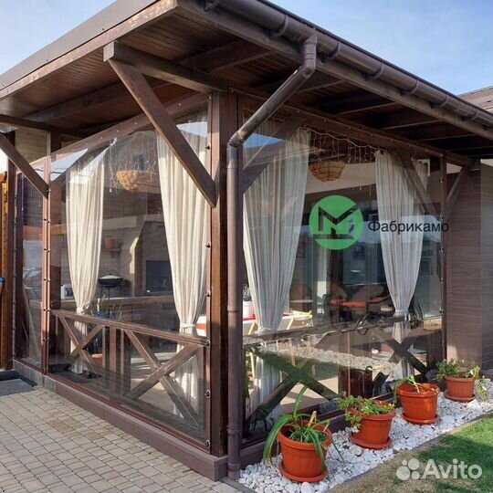 Мягкие окна на веранду от производителя арт 323