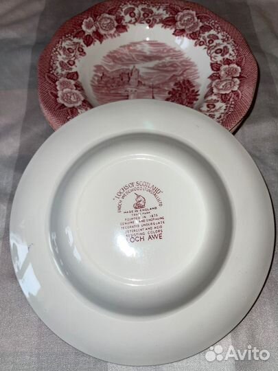 Тарелки суповые Myott Meakin,Англия,разных серий