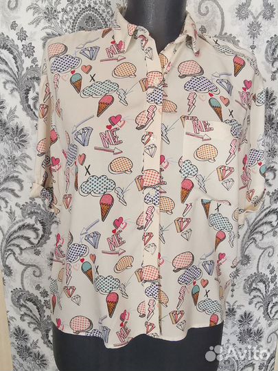 Zara trafaluc collection рубашка