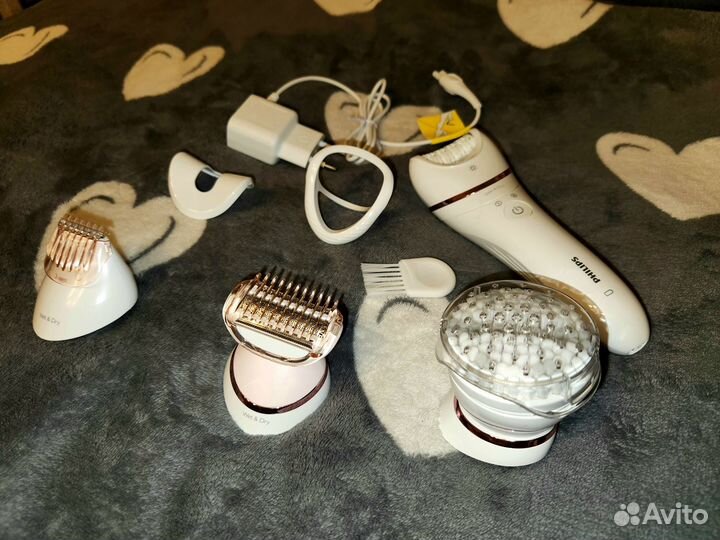 Эпилятор Philips BRE735 Series 8000 белый