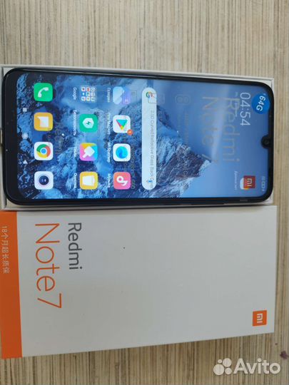 Новый телефон Redmi note7 4+64gb арт1041(329)
