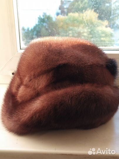 Шапка из норки женская