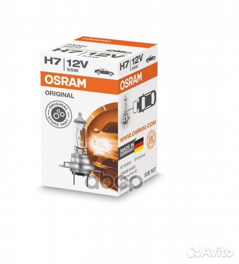 Лампа osram H7 12V 55W 64210 Osram