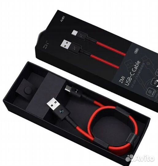 Кабель с Магнитом USB -C Xiaomi ZMI AL401 Красный