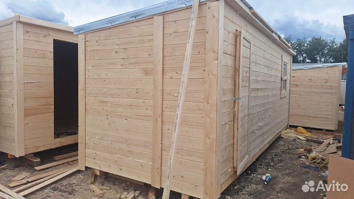 Бытовка и хозблок с доставкой и монтажом