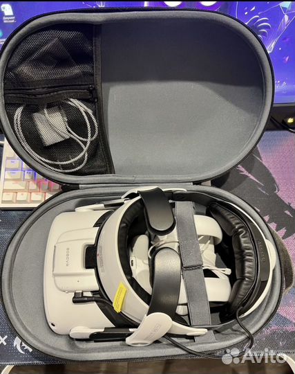 VR очки Шлем Oculus Quest 2 с полным комплектом