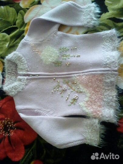 Кофта на девочку 4-5лет