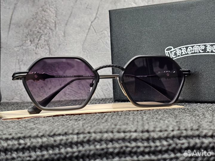 Солнцезащитные очки chrome hearts premium