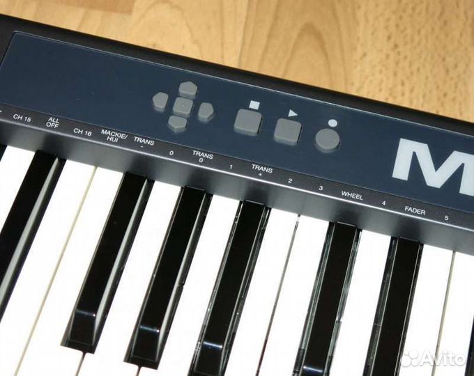 M audio keystation 61 midi клавиатура
