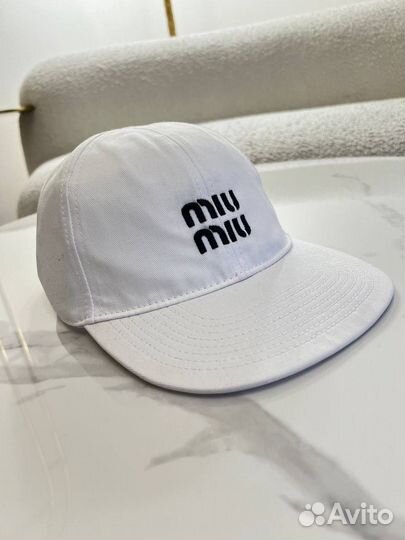 Бейсболка miu miu