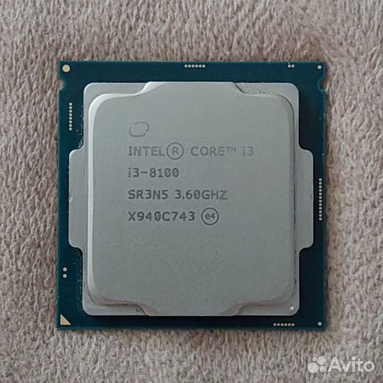 Процессор Intel Core i3-8100 LGA1151 v2