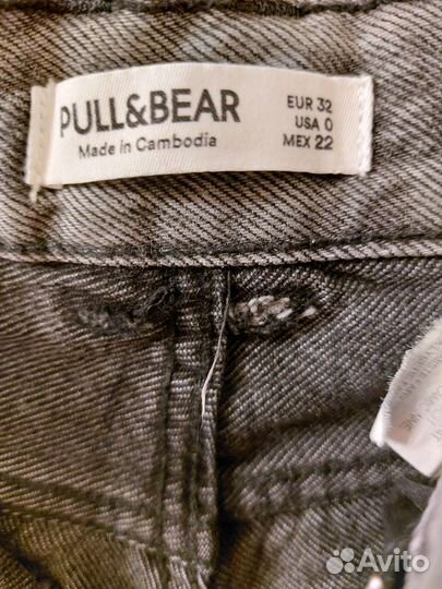 Джинсы mom fit