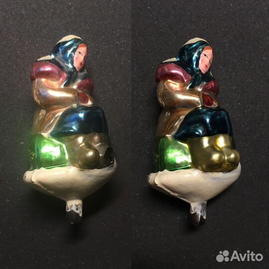 Реставрация елочных игрушек