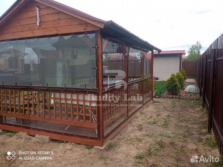 Мягкие окна с москитными пвх сетками