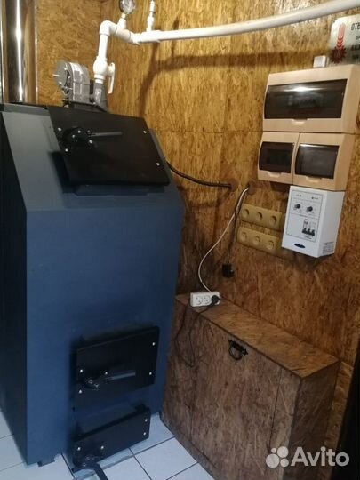 Котел твердотопливный длительного горения Неделька